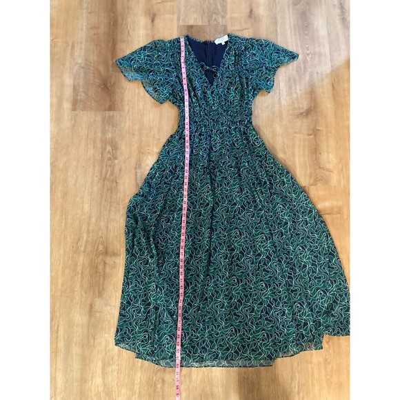 La Ligne Green and Blue Maxi Dress - Picture 9 of 10